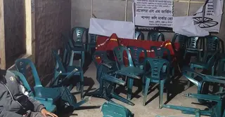 নাটোরের সিংড়ায় এনসিপির নির্বাচনি ক্যাম্প ভাঙচুরের অভিযোগ